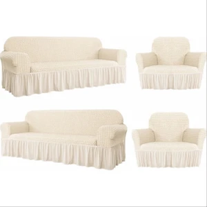 Bright Home Bright Höme Bürümcük Koltuk ,kanepe , Çekyat Örtüsü, Lastikli Koltuk Kılıfı 3311TAKIM