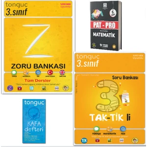 Tonguç Akademi 3. Sınıf Tüm Dersler Zoru 3. Sınıf Taktikli Soru Bankası