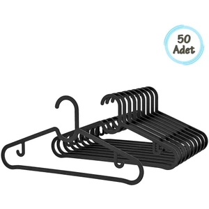 Masho Trend 50 Li Slim Askı Askılık - Premium Plastik Asklı - Pratik Elbise Askısı Spruttig