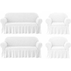 Bright Home Bright Höme Bürümcük Koltuk ,kanepe , Çekyat Örtüsü, Lastikli Koltuk Kılıfı 3311TAKIM