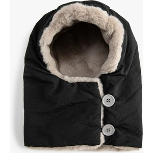 Kar Şapkası Içi Suni Kürklü Çift Taraflı