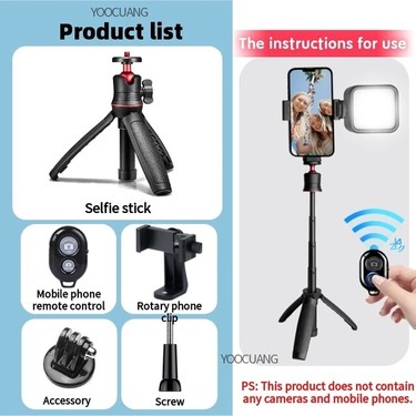 Ganbao E Gopro Mini Selfie Sopa Tripod Gopro Kahraman Icin Fiyat