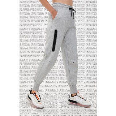 Nike Tech Fleece Loose Fit Sweat Trousers Gray Bol Kesim Fiyat