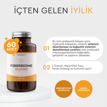 Next-Microbiome Fiberbiome - Guard Prebiyotik İçeren Takviye Fiyatı