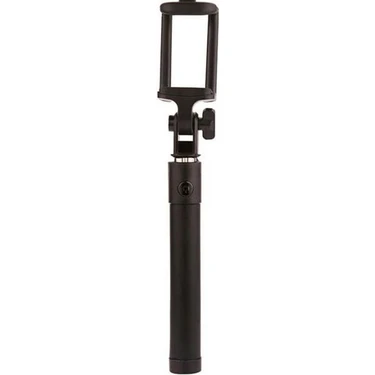 Ganbao Siyah Kablosuz Bluetooth Selfie Çubuk Tripod iPhone Huawei Samsung Android Mobil Monopod