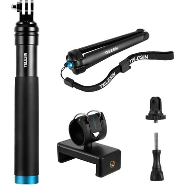 Ganbao Paket Dahil Telesın Alüminyum Su Geçirmez Monopod Kutup Tripod Uzatılabilir Monopod Selfie