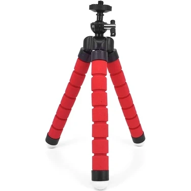 Ganbao Kamera Için Katlanabilir Sünger Tutucu Cep Telefonu Kamera Tripod Desteği Cep Telefonu