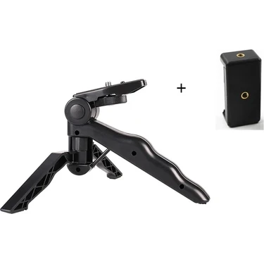 Ganbao B Mini Tripod Telefon Akıllı Telefon Için El Tripie Cep Telefonu Masa Üstü Tripod Gopro