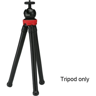 Ganbao Sadece Tripod Gaqou Taşınabilir Tripod Esnek Ahtapot Seyahat Mini Cep Telefon Tripodu