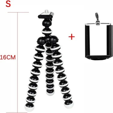 Ganbao 01 M L Boyutu Esnek Tripod Standı Mini Gorillapod Monopod Ahtapot Tripodlar Gopro Dijital