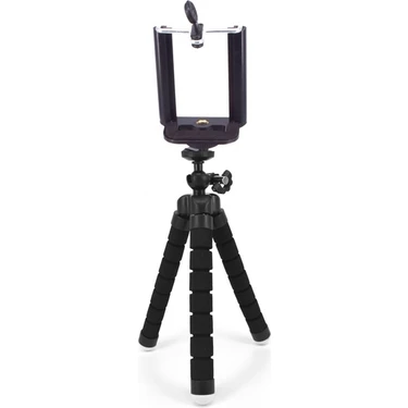 Ganbao Telefon Klipsi ile Telefon Için Tripod Esnek Sünger Ahtapot Mini Tripod IPhone Dslr Kamera