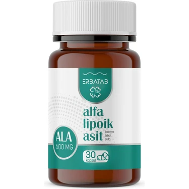 Erbatab Alfa Lipoik Asit 600 mg 30