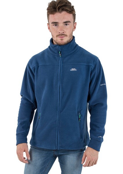 Lacivert Dik Yaka Polar Sweatshırt MAFLFLJ20009