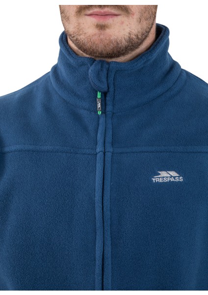 Lacivert Dik Yaka Polar Sweatshırt MAFLFLJ20009