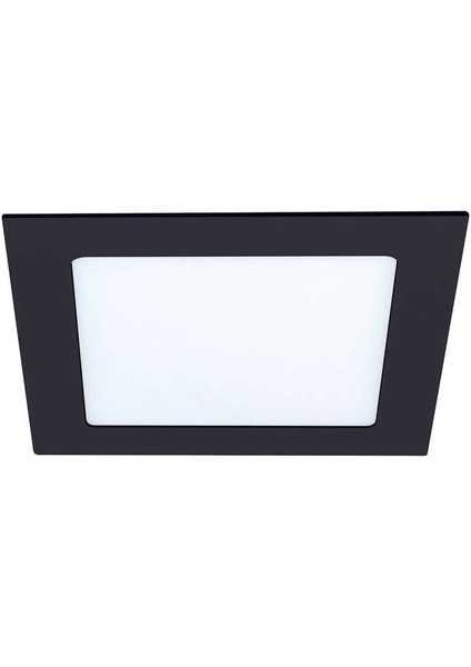 Sıva Altı LED Spot Siyah Gövde 6W Kare Venso modelleri