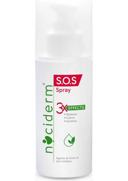 S.O.S Spray 75 ml Cilt Hasarı ve Cilt Tahrişinde