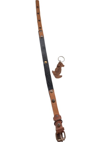 Köpek boyun tasması hakiki deri siyah vizon kalınlık:3mm genişlik:1,5cm boyun ölçüsü:XXS.12-20cm ayarlamalı dog collar T1-7 fırsatları