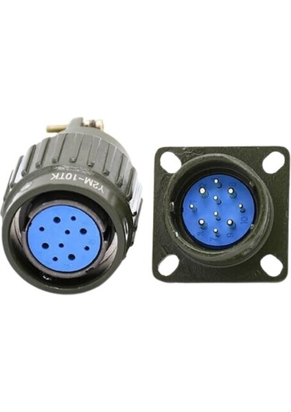 Y21M 10 Pin Askeri Tip Konnektör Takımı