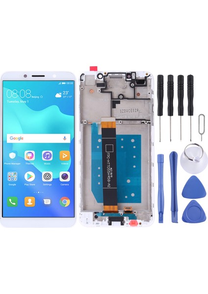 Huawei Y5 Için Oem LCD Ekran - Beyaz (Yurt Dışından)
