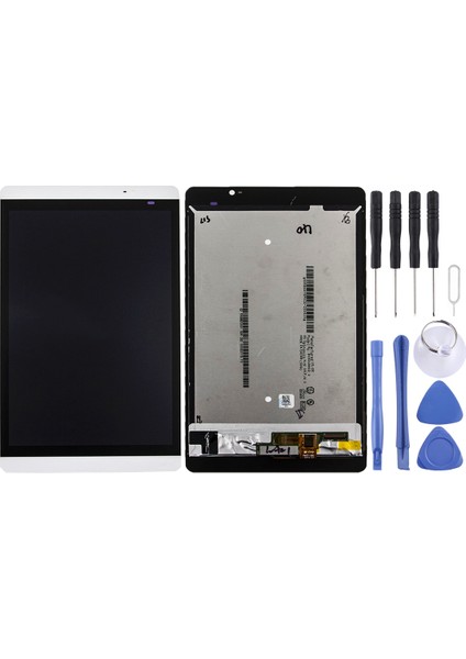 Huawei Mediapad M2-801W / 803L Için Oem LCD Ekran - Beyaz (Yurt Dışından)
