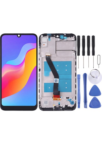 Huawei Honor Play 8A Için Çerçeveli Oem LCD Ekran - Siyah (Yurt Dışından)