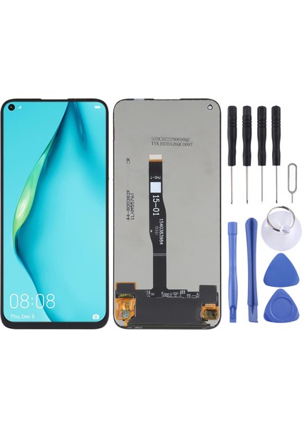 Huawei P40 / Nova 6 Se Huawei P40 / Nova 6 Se / P20 Lite 2019 Lite Için LCD Ekran - Beyaz (Yurt Dışından)