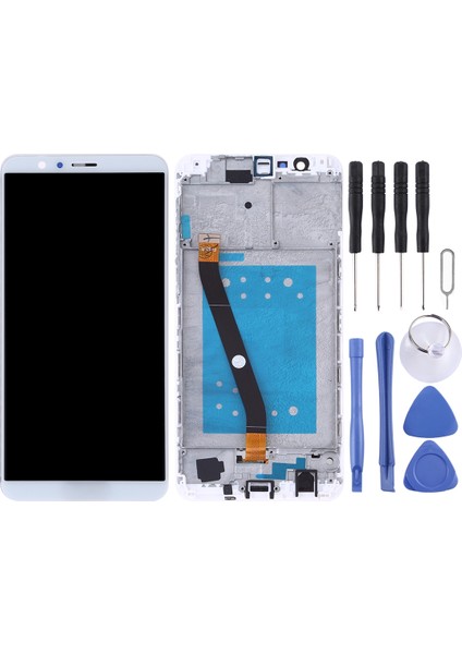 Huawei Honor 7x Dijitalleştirici Için Oem LCD Ekran - Beyaz (Yurt Dışından) fiyatları