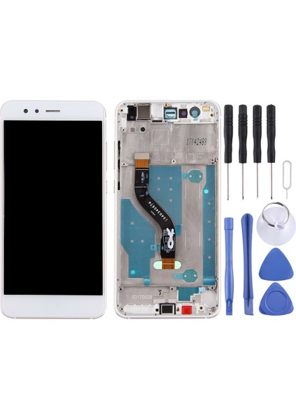 Huawei P10 / Nova Sayısallaştırıcı Için Oem LCD Ekran Çerçeveli Tam - Beyaz (Yurt Dışından)