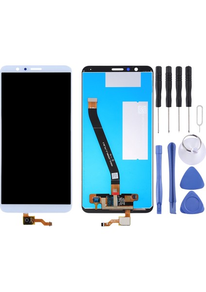 Huawei Honor 7x Için Oem LCD Ekranı - Beyaz (Yurt Dışından)