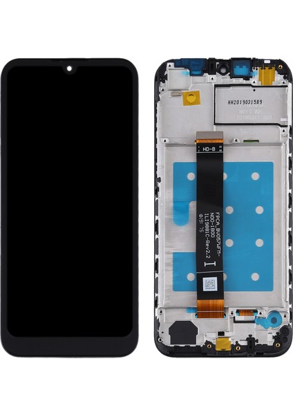 Huawei Y5 Için Çerçeveli Oem LCD Ekran (2019) - Çok Renkli (Yurt Dışından)