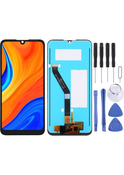 Huawei Y6S 2019 Için LCD Ekran - Siyah (Yurt Dışından)