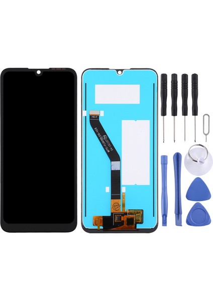Huawei Y6S 2019 Için LCD Ekran - Siyah (Yurt Dışından)