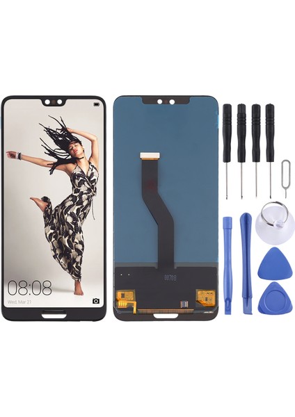 Huawei P20 Pro Için Tft Malzeme LCD Ekran - Çok Renkli (Yurt Dışından)