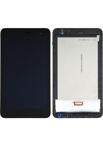 Huawei Mediapad T2 7.0 BGO-DL09/BGO-L03 Için Çerçeveli Oem LCD Ekran - Siyah (Yurt Dışından)