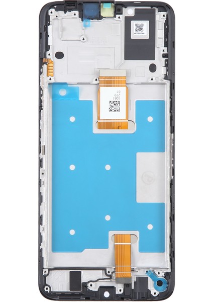 Honor X7A Için Frame ile LCD Ekran X7A - Siyah (Yurt Dışından)