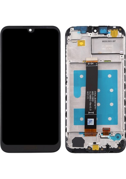 Huawei Honor 8s Için Çerçeveli Oem LCD Ekran - Siyah (Yurt Dışından)