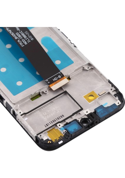 Huawei Honor 8s Için Çerçeveli Oem LCD Ekran - Siyah (Yurt Dışından)