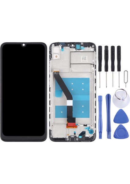 Huawei Y6S Için Frame 2019 ile Oem LCD Ekran - Siyah (Yurt Dışından)