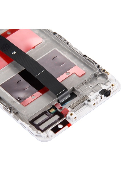 Huawei Mate Için Oem LCD Ekran 9 Sayısallaştırıcı Tam Çerçeveli - Beyaz (Yurt Dışından)