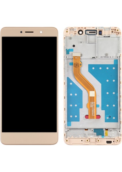 Huawei Için Çerçeveli Oem LCD Ekran 7 Plus/y7 - Altın (Yurt Dışından)