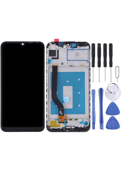 Huawei Y7 Için Çerçeveli Oem LCD Ekran (2019) - Çok Renkli (Yurt Dışından) fiyatları