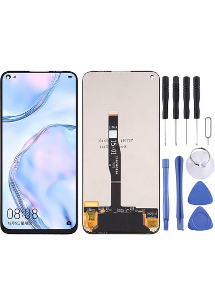 Huawei Nova 7ı / JNY-L22B / JNY-L21A / JNY-L01A / JNY-L21B / JNY-L22A / JNY-L02A Için LCD Ekranı - Siyah (Yurt Dışından)
