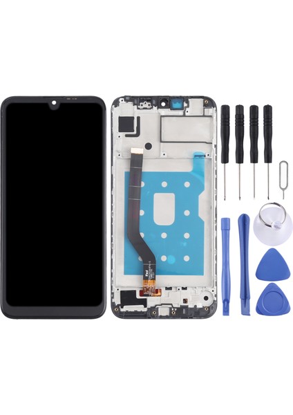 Huawei Y7 (2019) Için Çerçeveli Oem LCD Ekran - Çok Renkli (Yurt Dışından)