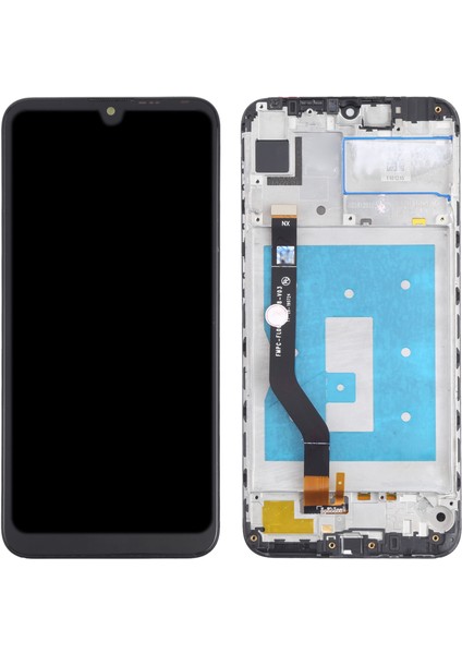 Huawei Y7 (2019) Için Çerçeveli Oem LCD Ekran - Çok Renkli (Yurt Dışından)