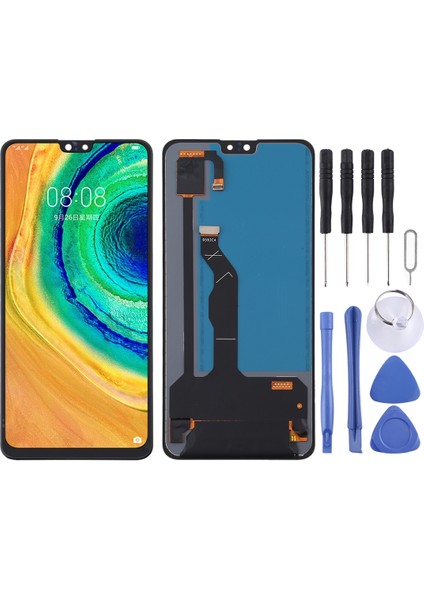 Huawei Mate 30 Için Tft LCD Ekranı, Farkıdan Tanımlamayı Desteklemiyor - Çok Renkli (Yurt Dışından)