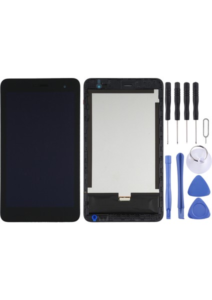 Huawei Mediapad T1 7.0 Için Çerçeveli Oem LCD Ekran - Siyah (Yurt Dışından)