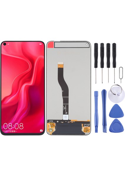 Huawei Nova 2 Için Oem LCD Ekranı Huawei Nova 4 - Beyaz (Yurt Dışından)