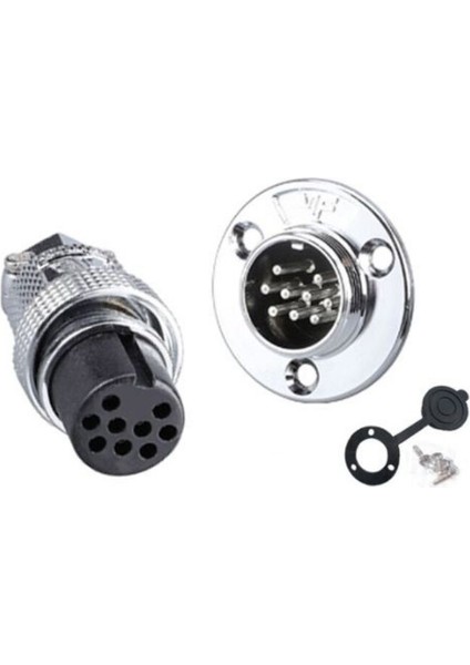 DF20 9 Pin 20MM Su Geçirmez Konnektör Takımı