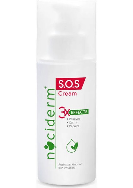 S.O.S Cream 75 ml Cilt Hasarı ve Cilt Tahrişinde