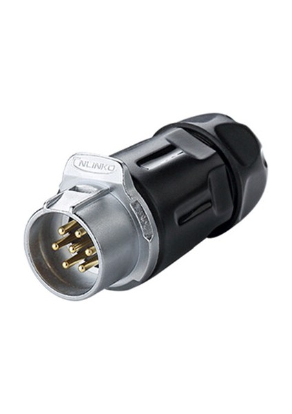 LP-20-C07PP-01-001 7-Pin Su Geçirmez Konnektör - Erkek